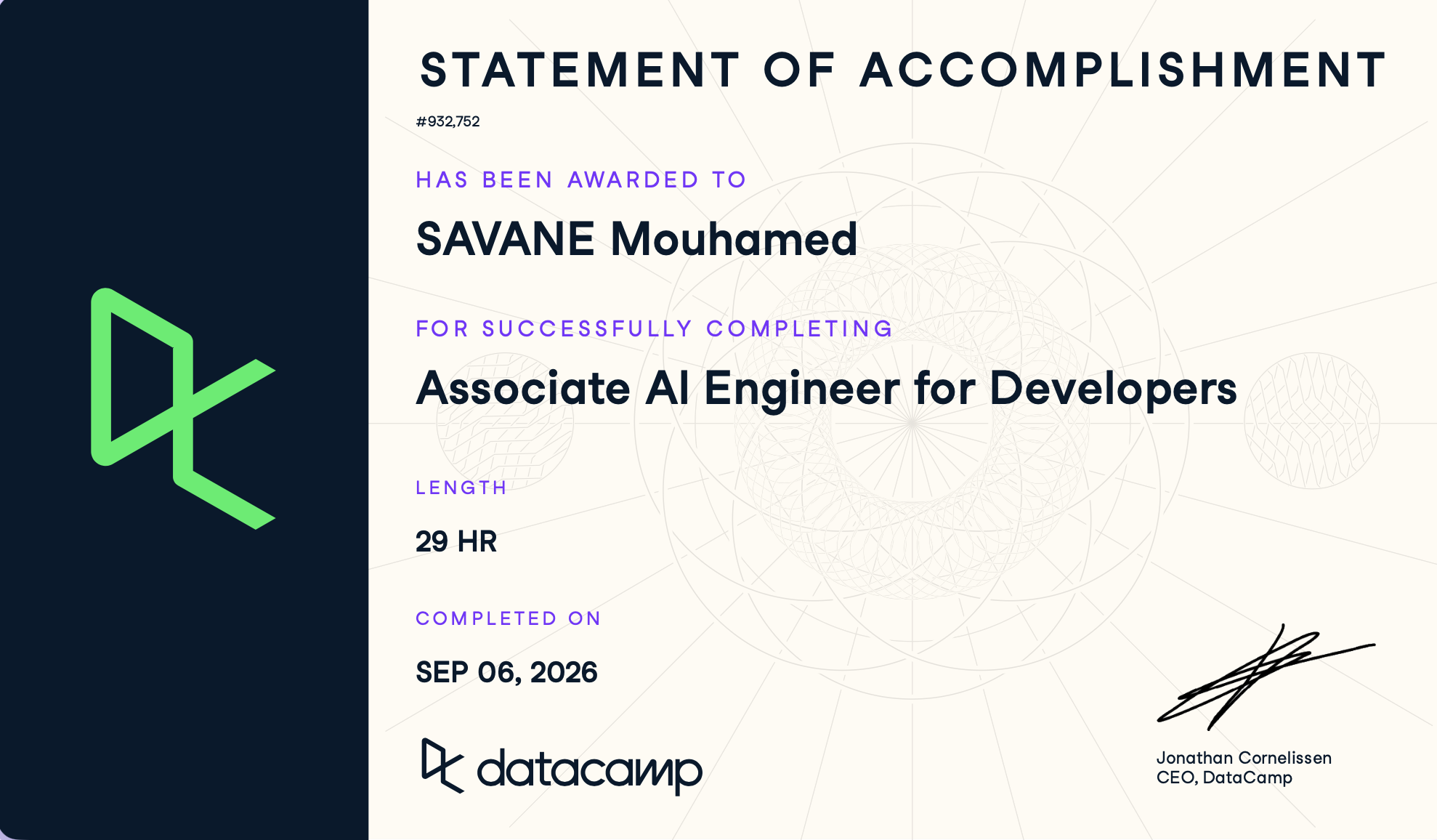 Associate Al Engineer for Developers